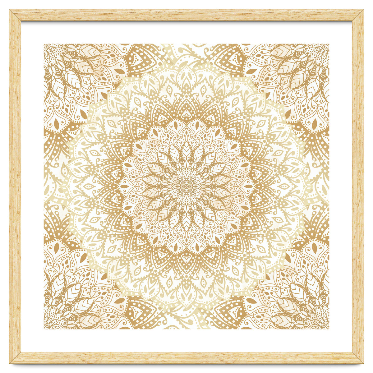 Mandalas For May Gold