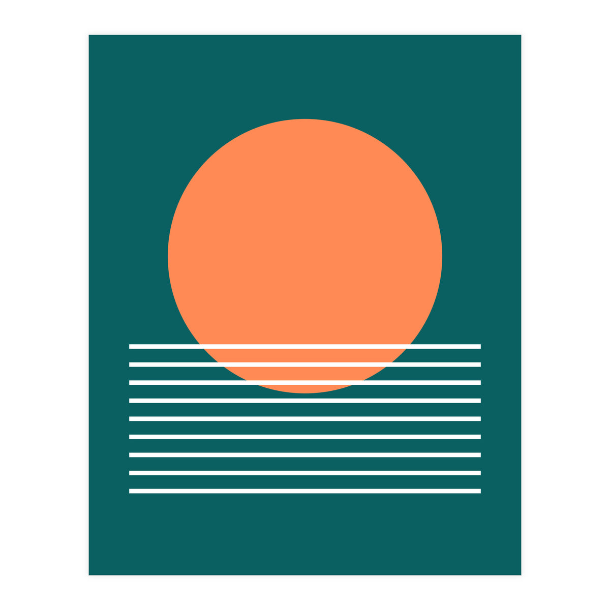 Minimalistic landscape I (Print Only)