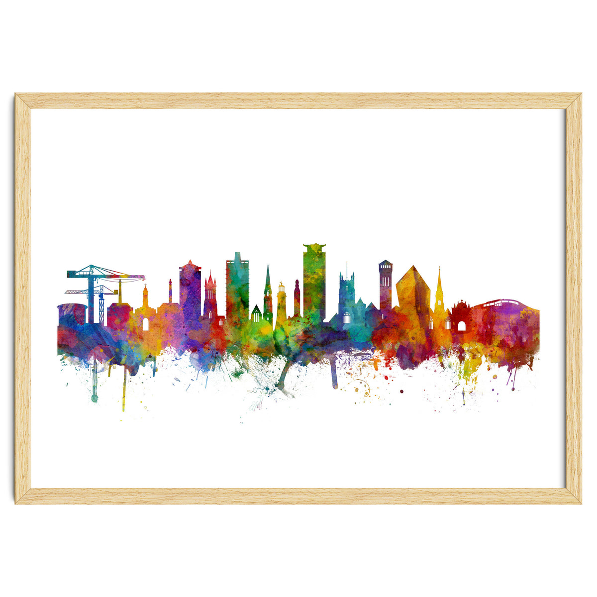 Plymouth England Skyline