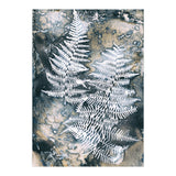 Indigo Blue Botanical Leaves No. 12 (Print Only) thumbnail