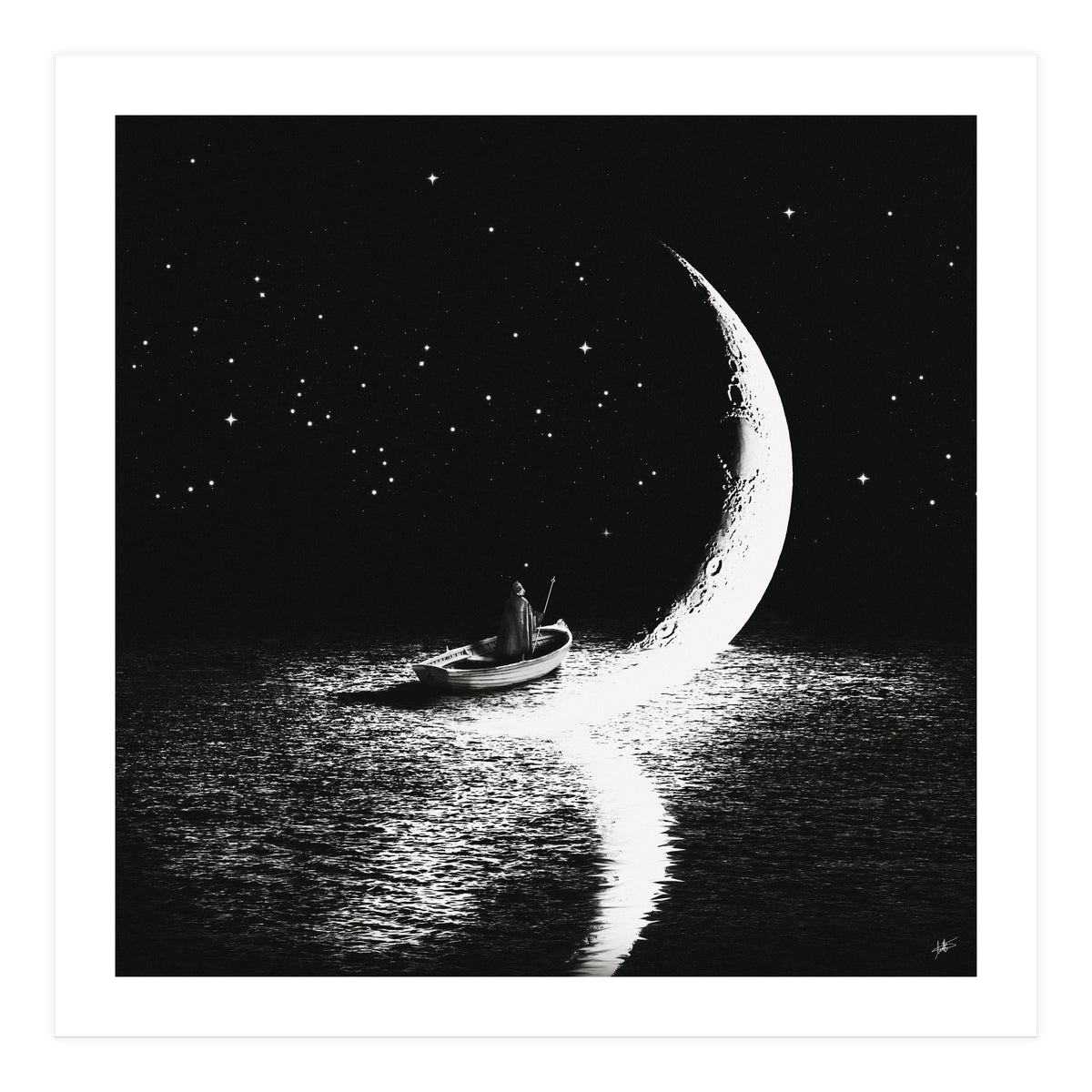Arrival At Moonlight (Print Only)