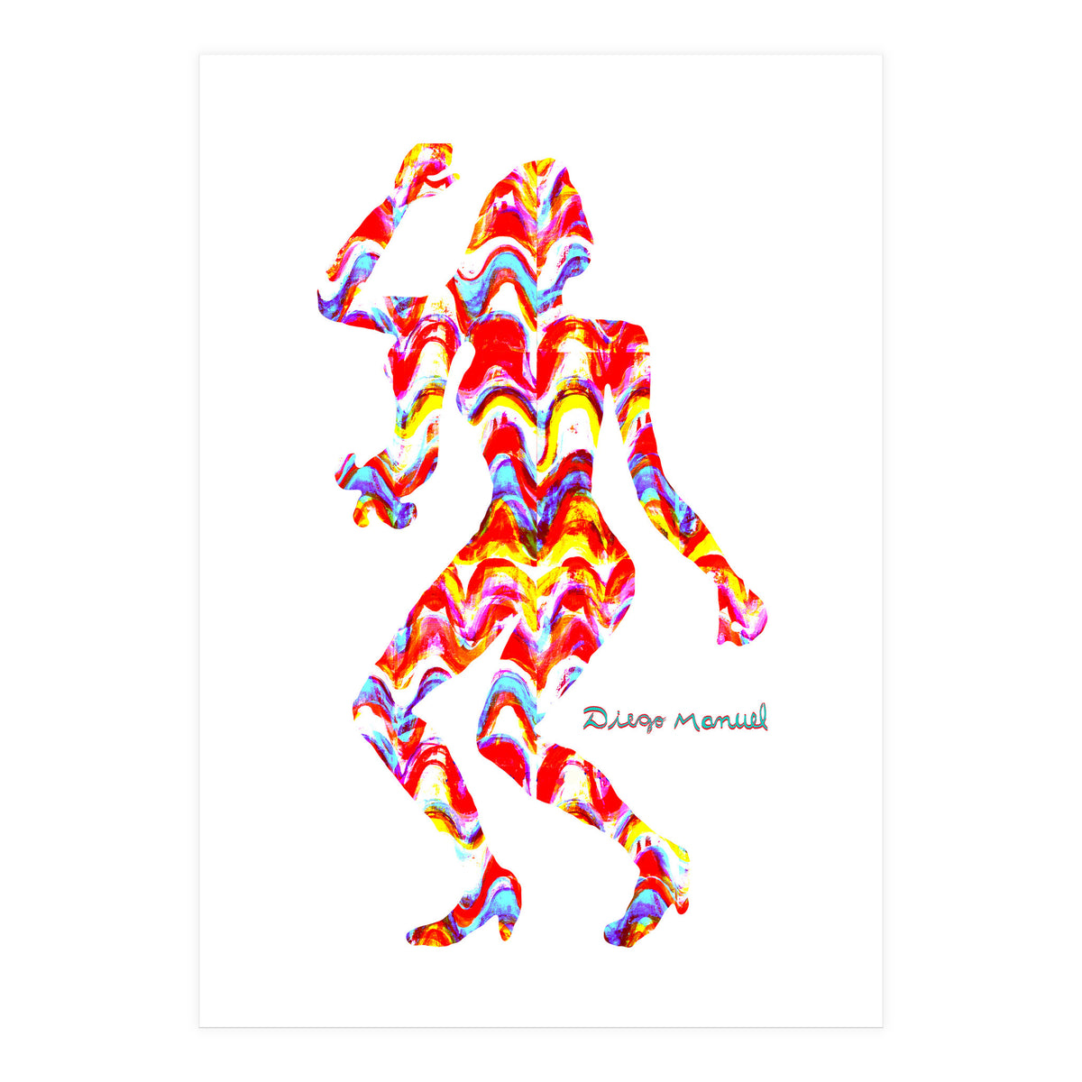 Dance Girl B 17  (Print Only)