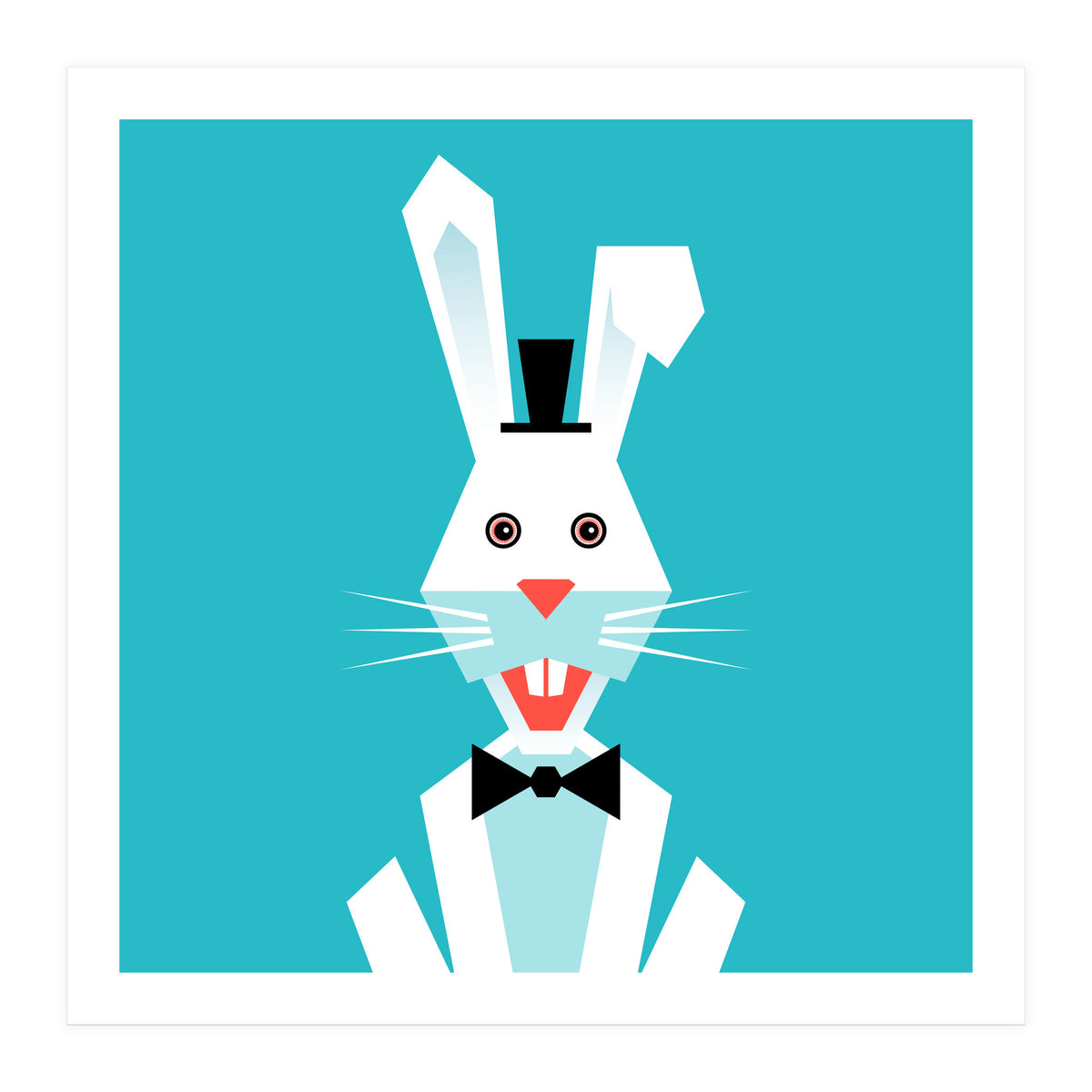 Kids Room Rabbit (Print Only)