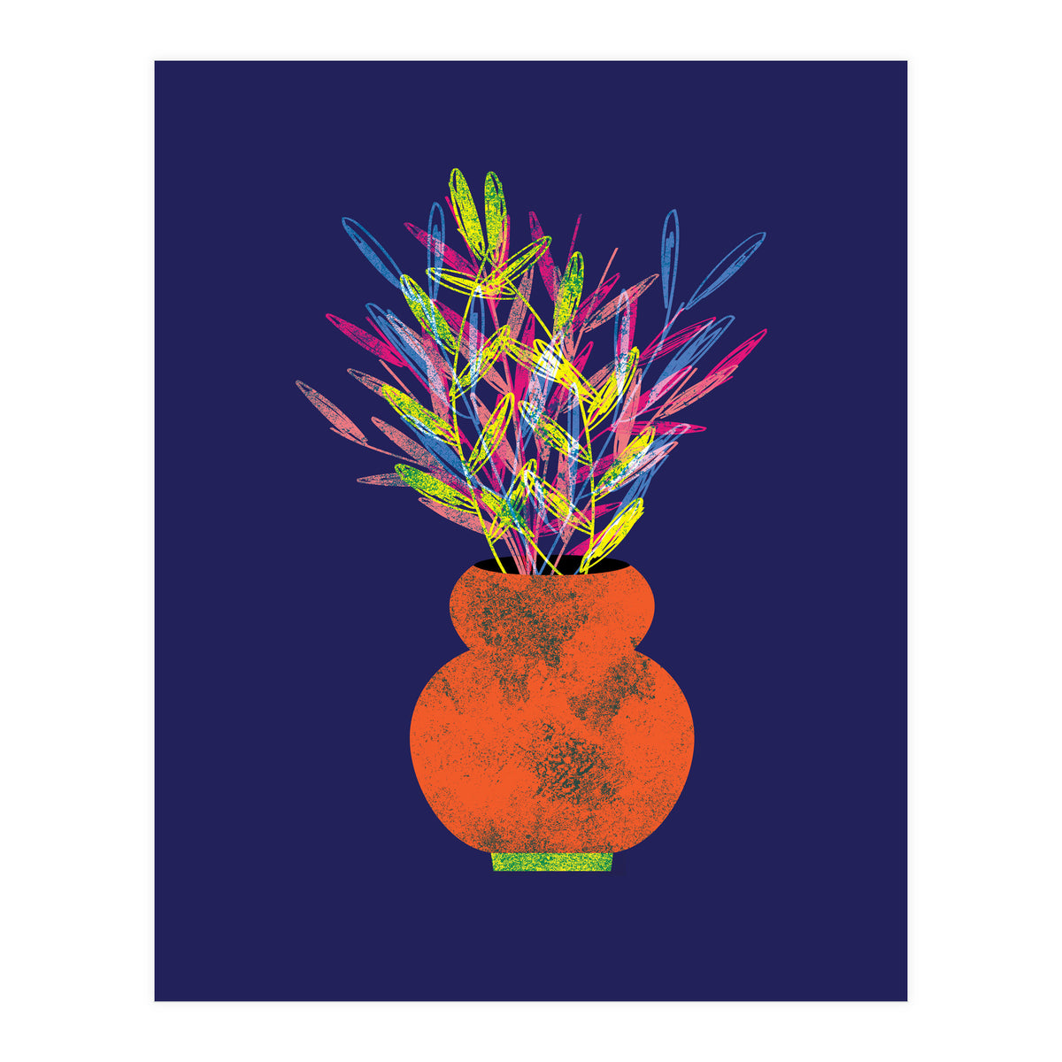 Flower pot II (Print Only)