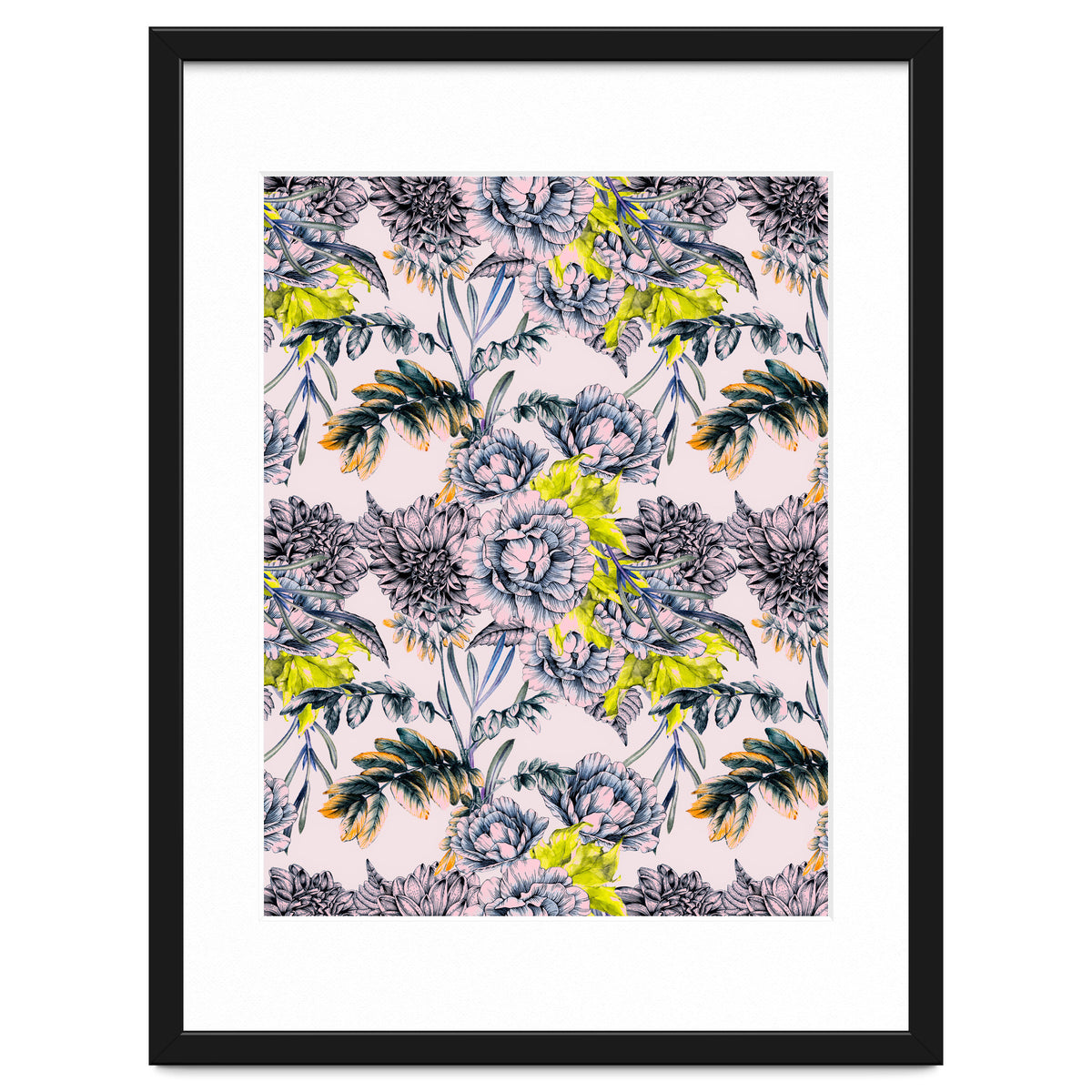 Flowering blooming in pink