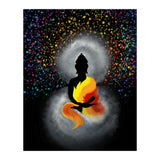 Cosmic Buddha Colourful by Poonam Shah (Print Only) thumbnail