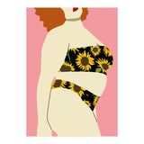 Sunflower Swimsuit (Print Only) thumbnail