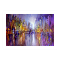 Stadt Am Fluss - city on the riverside (Print Only)