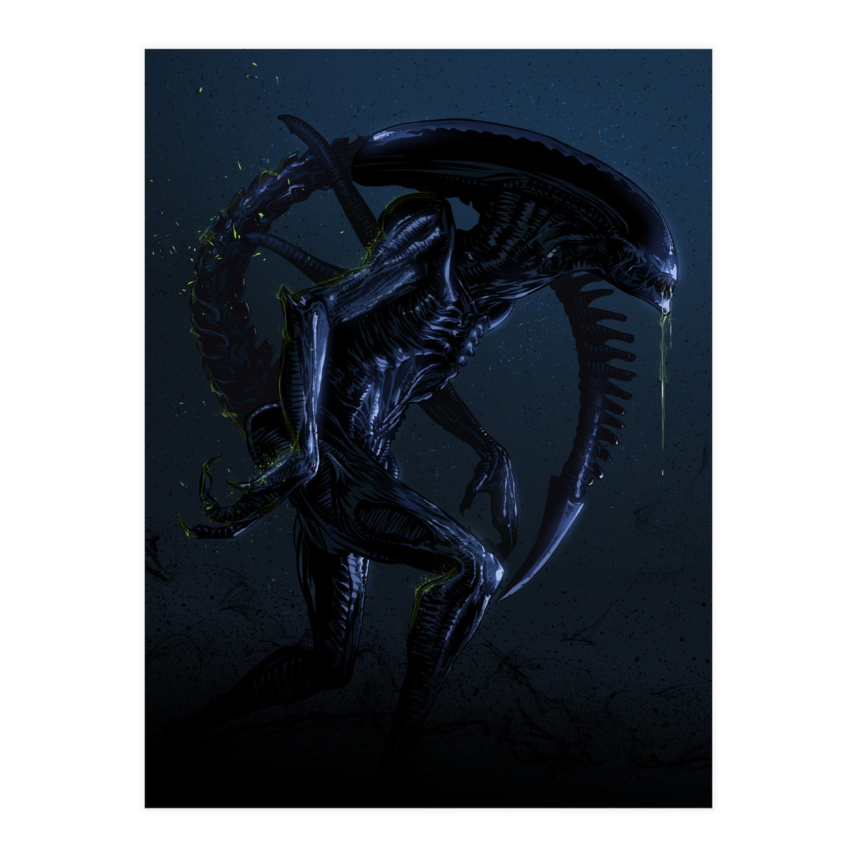 Alien Xenomorph (Print Only)
