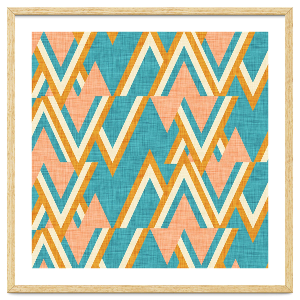 New Mid Mod Woods Blue