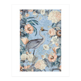 Crane King Blue Cream (Print Only) thumbnail