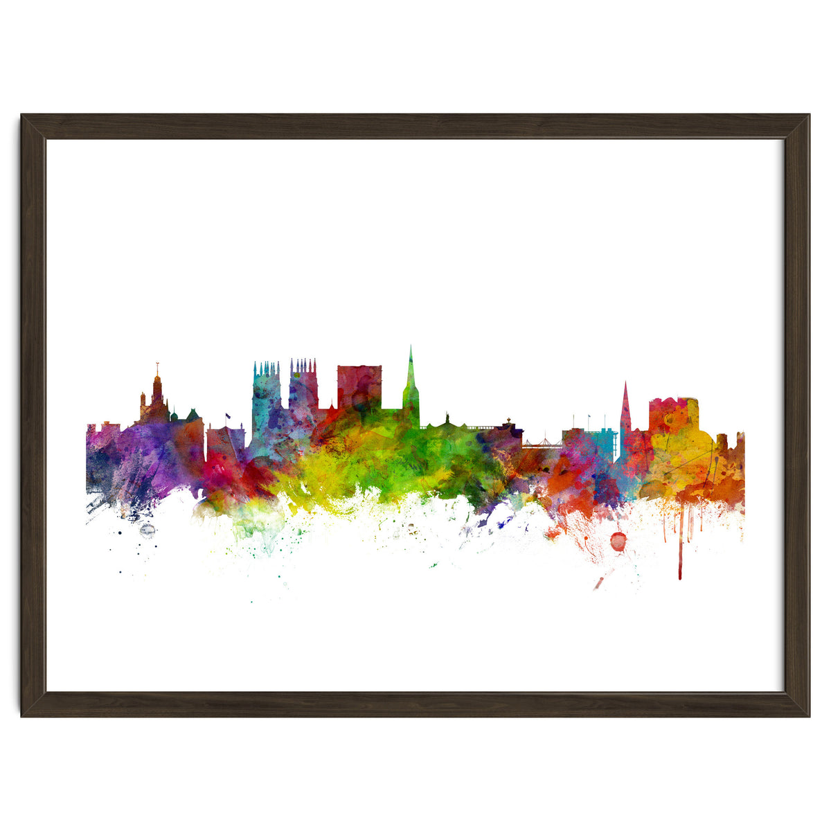 York England Skyline