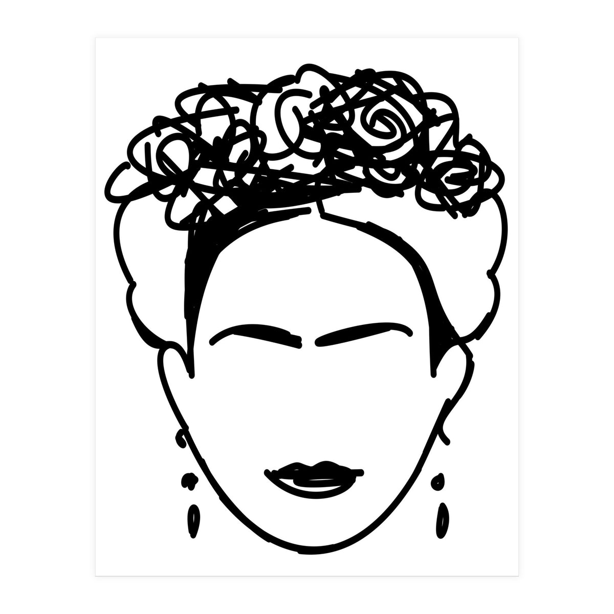 Frida Kahlo  (Print Only)