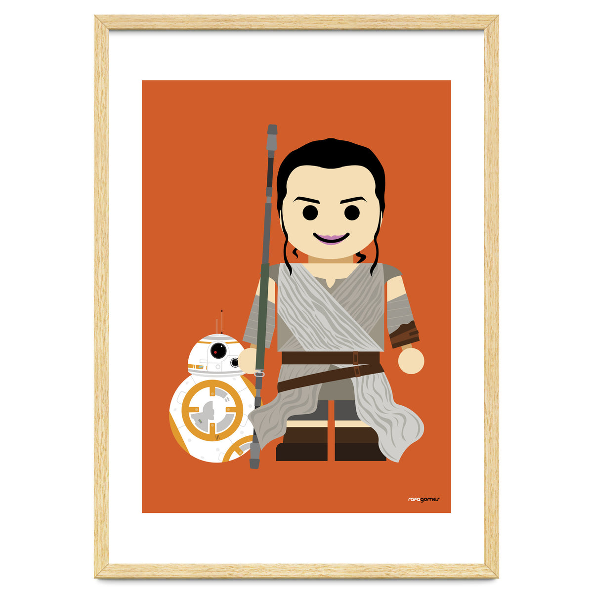 BB8 and Rey Toy