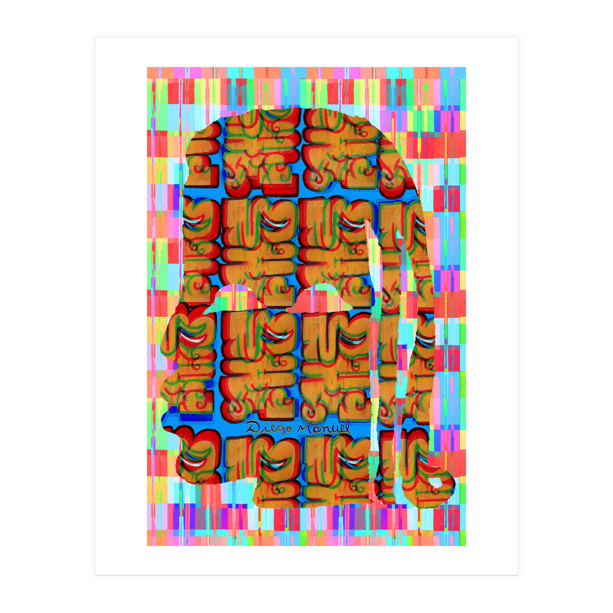 Abstracto Pop Nuevo B Nuevo 8 (Print Only)