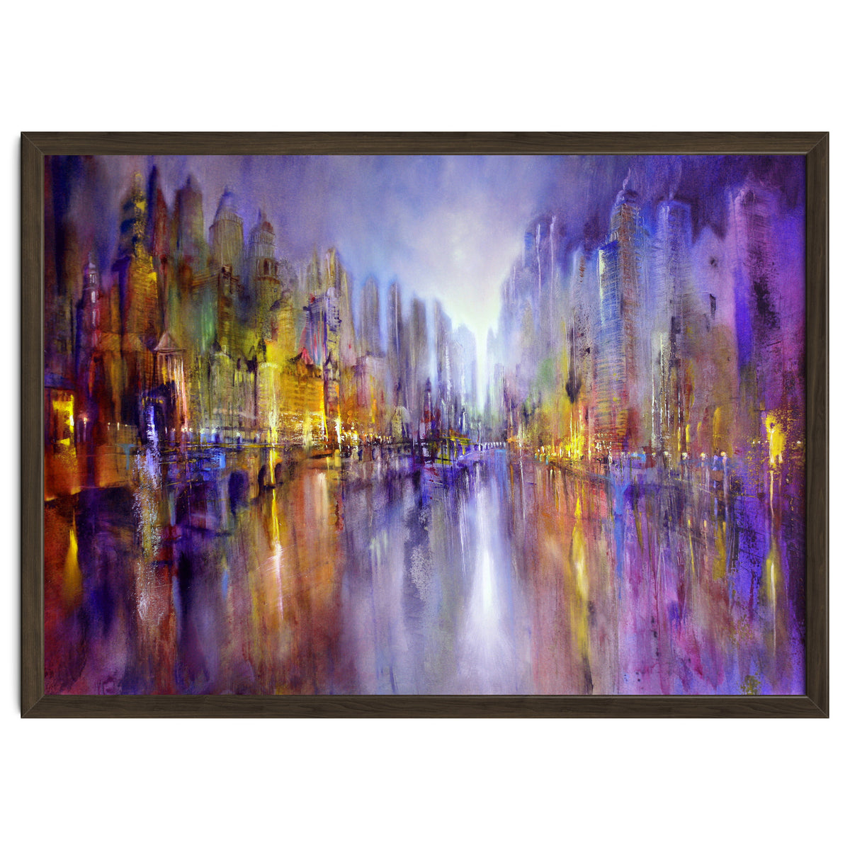 Stadt Am Fluss - city on the riverside