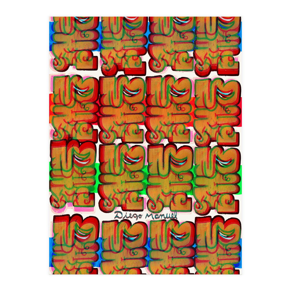 Graffitis 2021 Tapiz 131 (Print Only)