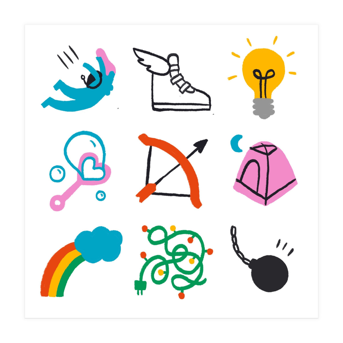 Sagittarius Emoji (Print Only)