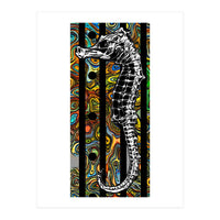 Abstract SeaHorse (Print Only)