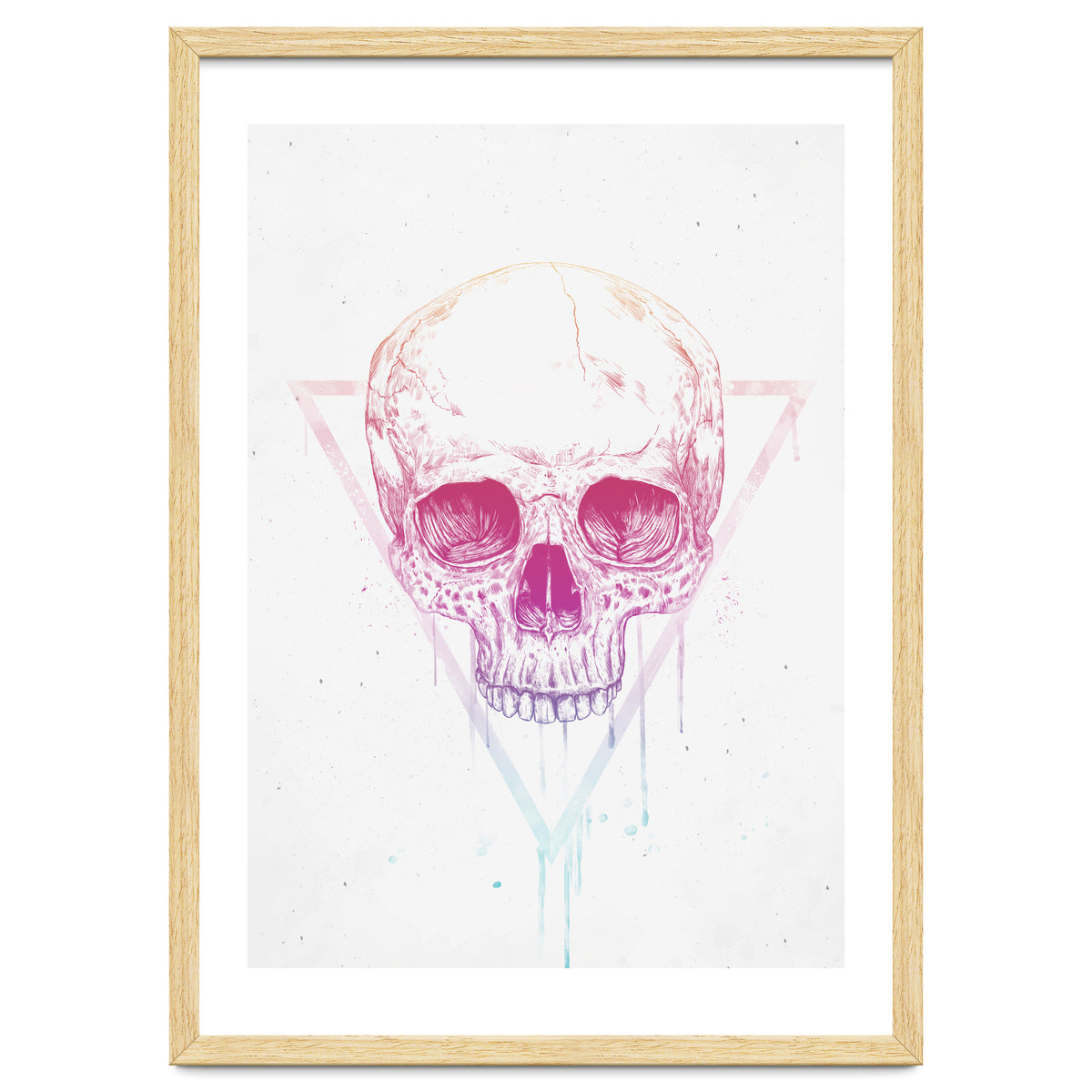 Skull In Triangle