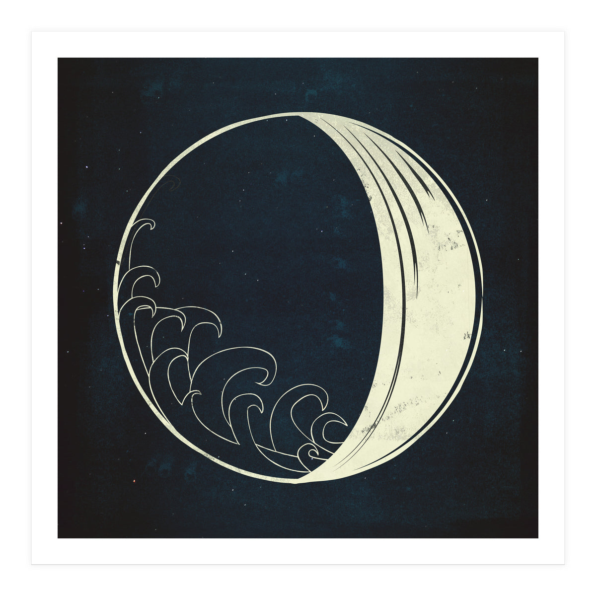Tidal moon (Print Only)