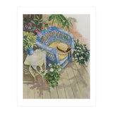 Blue Wicker (Print Only) thumbnail