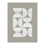 Mid-Century Modern No.17 - Woodblock Print (Print Only) thumbnail