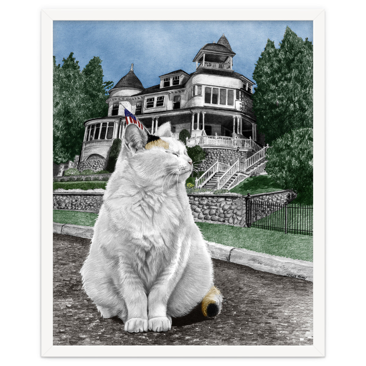 Mackinac Island Cat