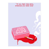 Fight Club soap movie poster (Print Only) thumbnail