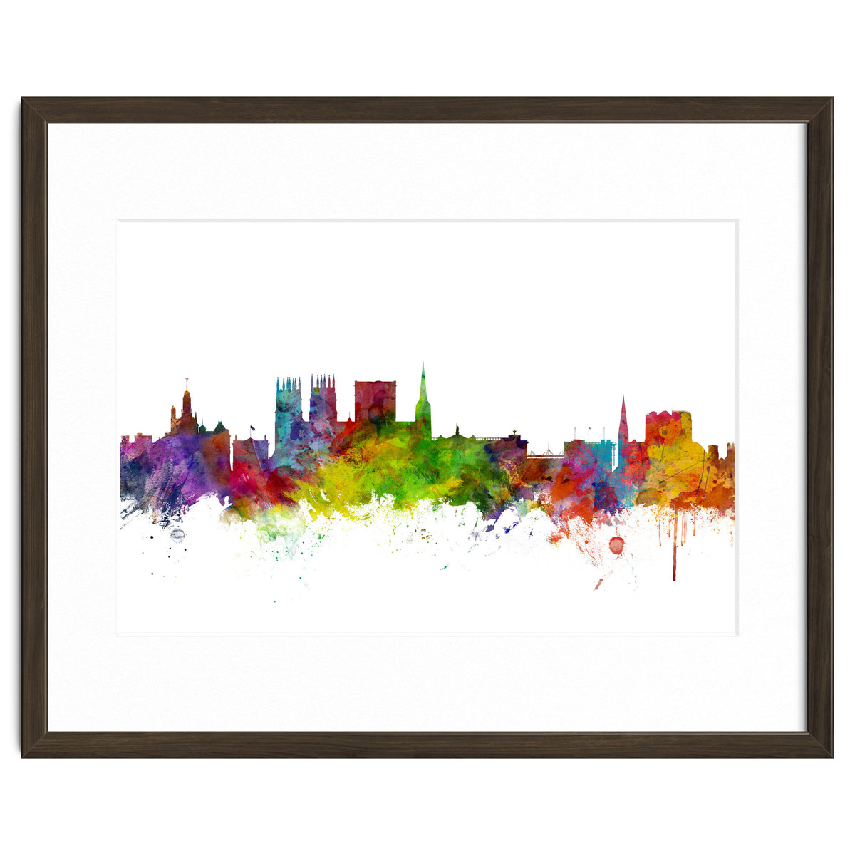 York England Skyline