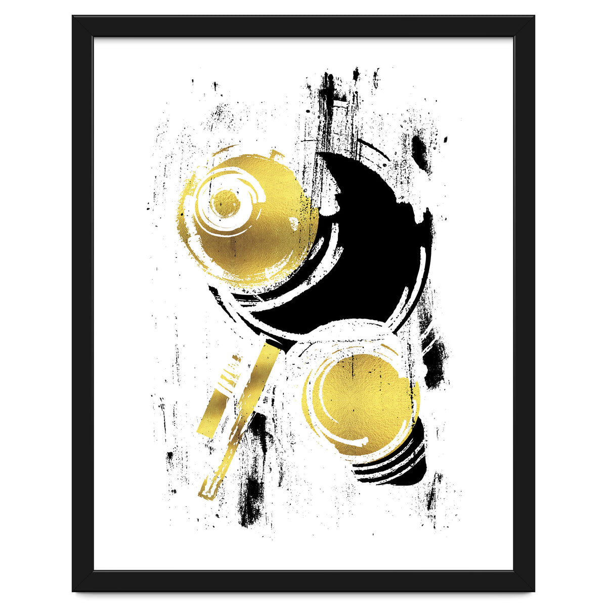 Abstract Painting No. 38 | gold