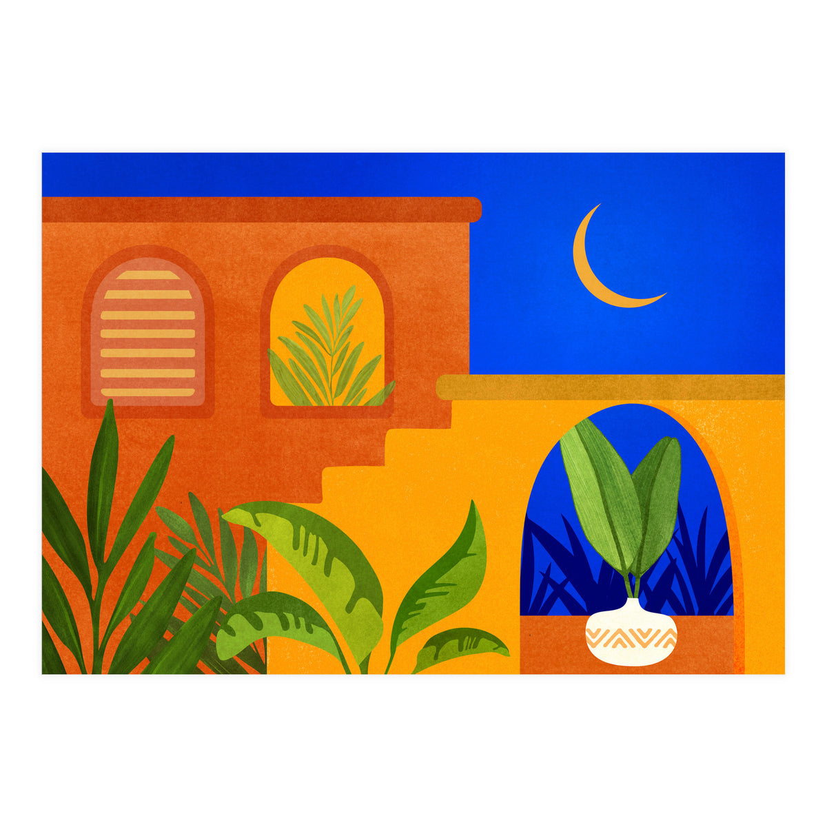 Moonlight Villa (Print Only)