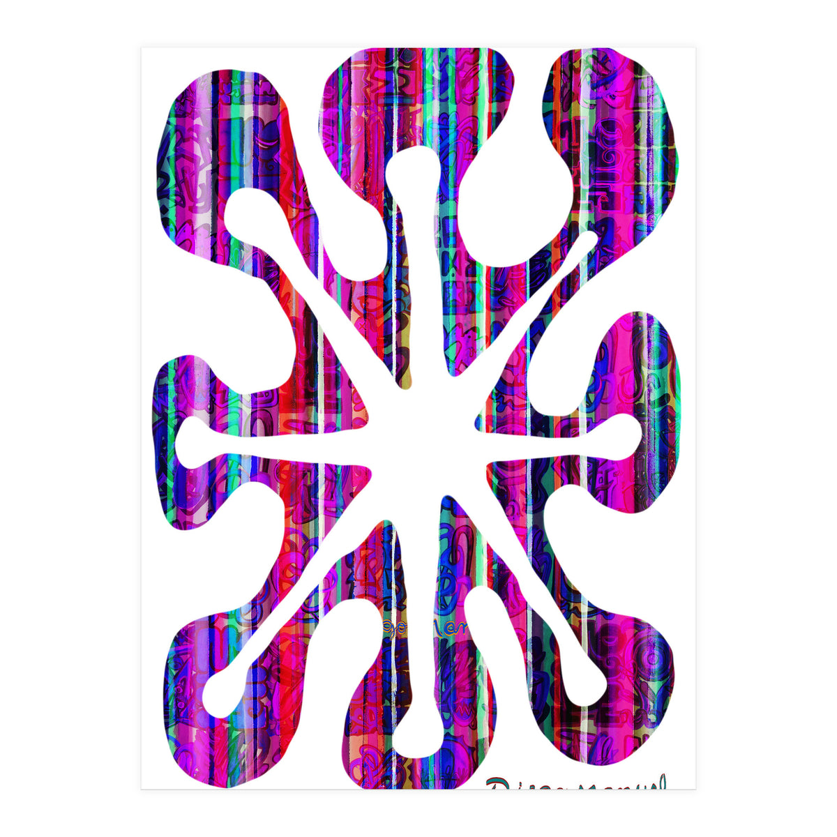 Fuego 88 Copia (Print Only)