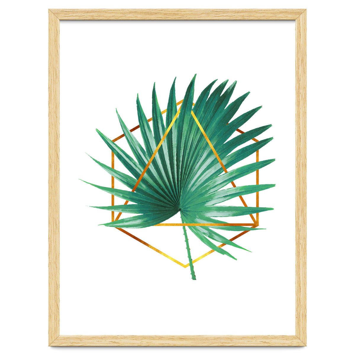 Tropical Palm Leaf 01