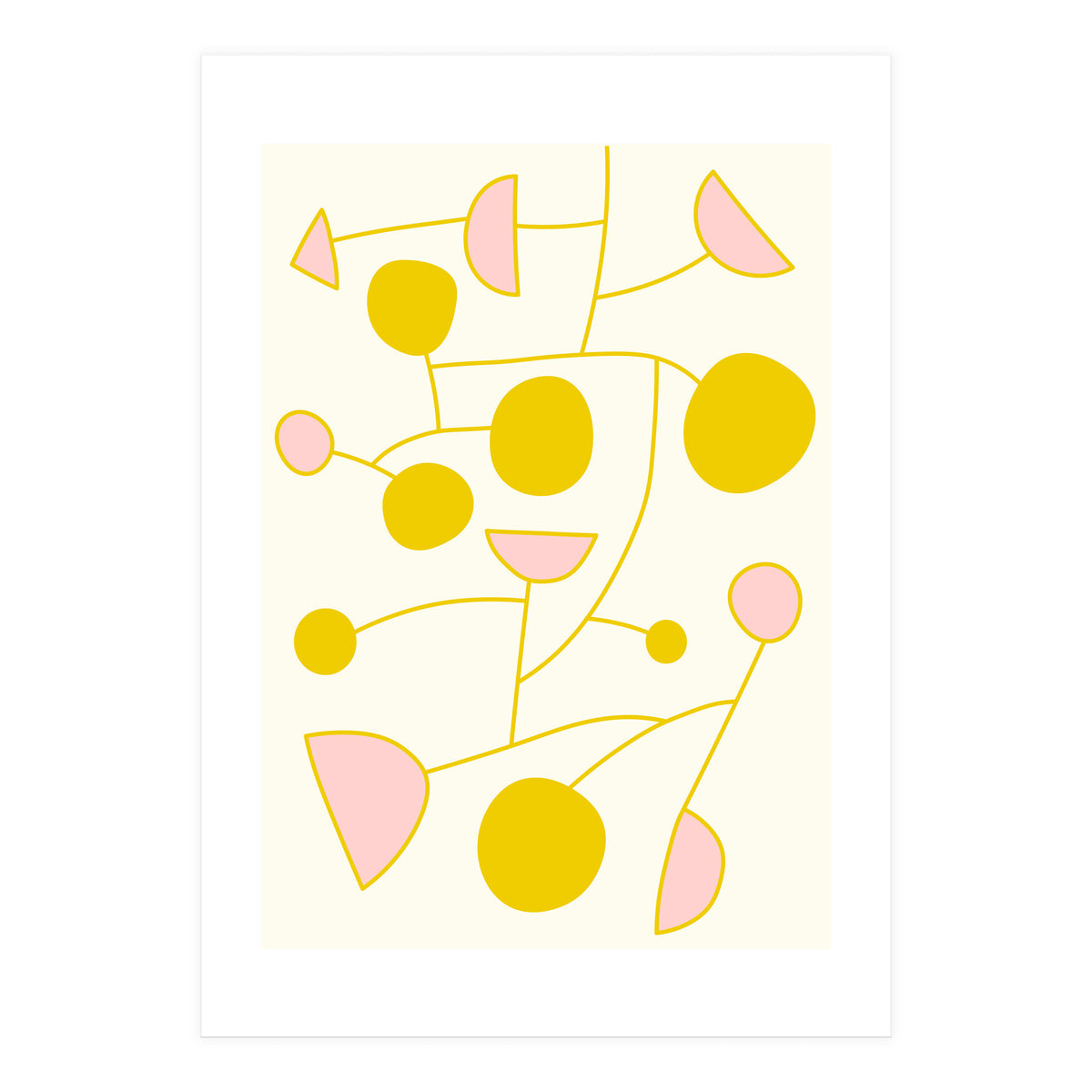Pensamiento amarillo (Print Only)
