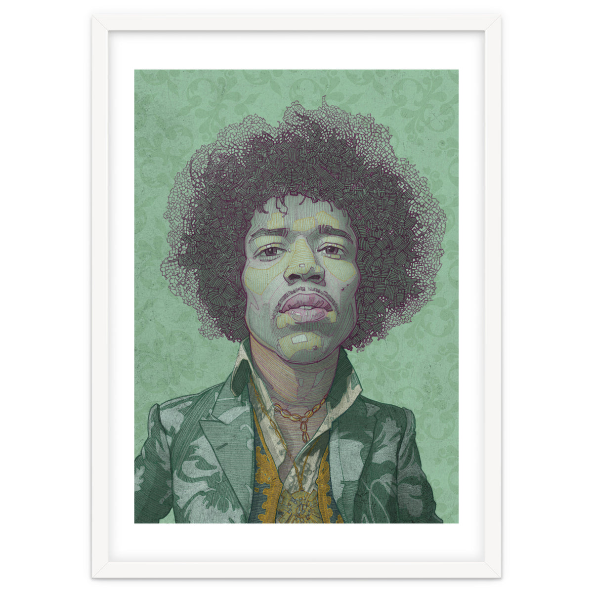 Hendrix Illustration