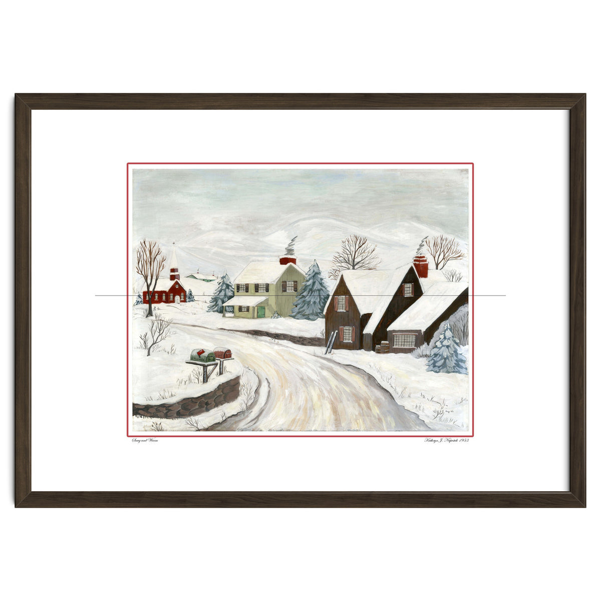 Snug & Warm Watercolor