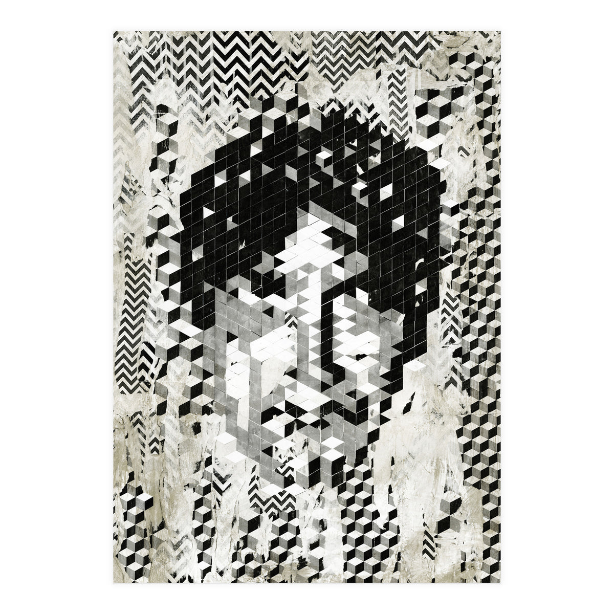 Cube Head (Print Only)