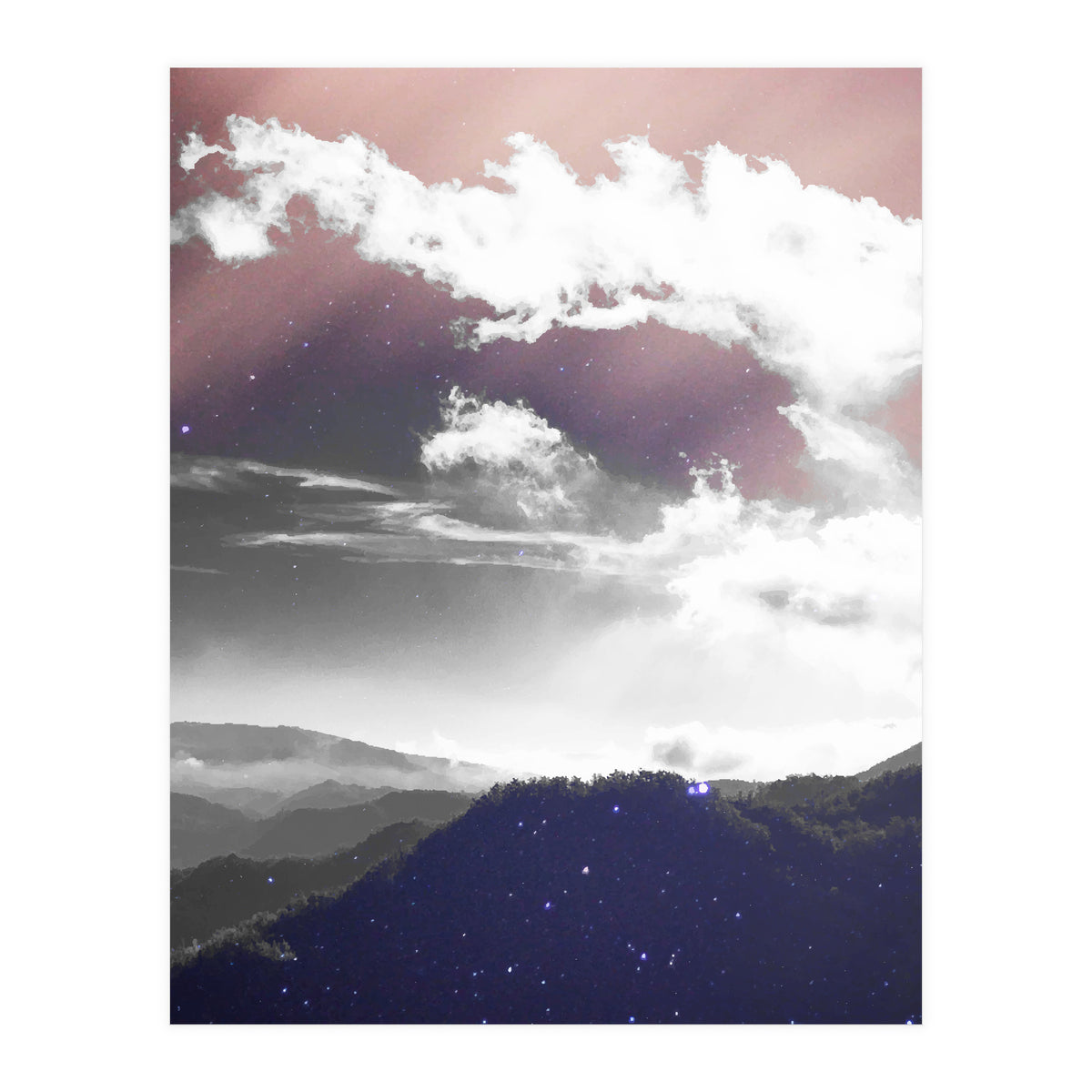 Galaxy Mountain (Print Only)