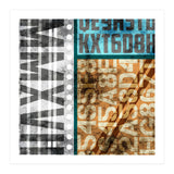 Typographic Industrial Abstract - MMXVII (Print Only) thumbnail