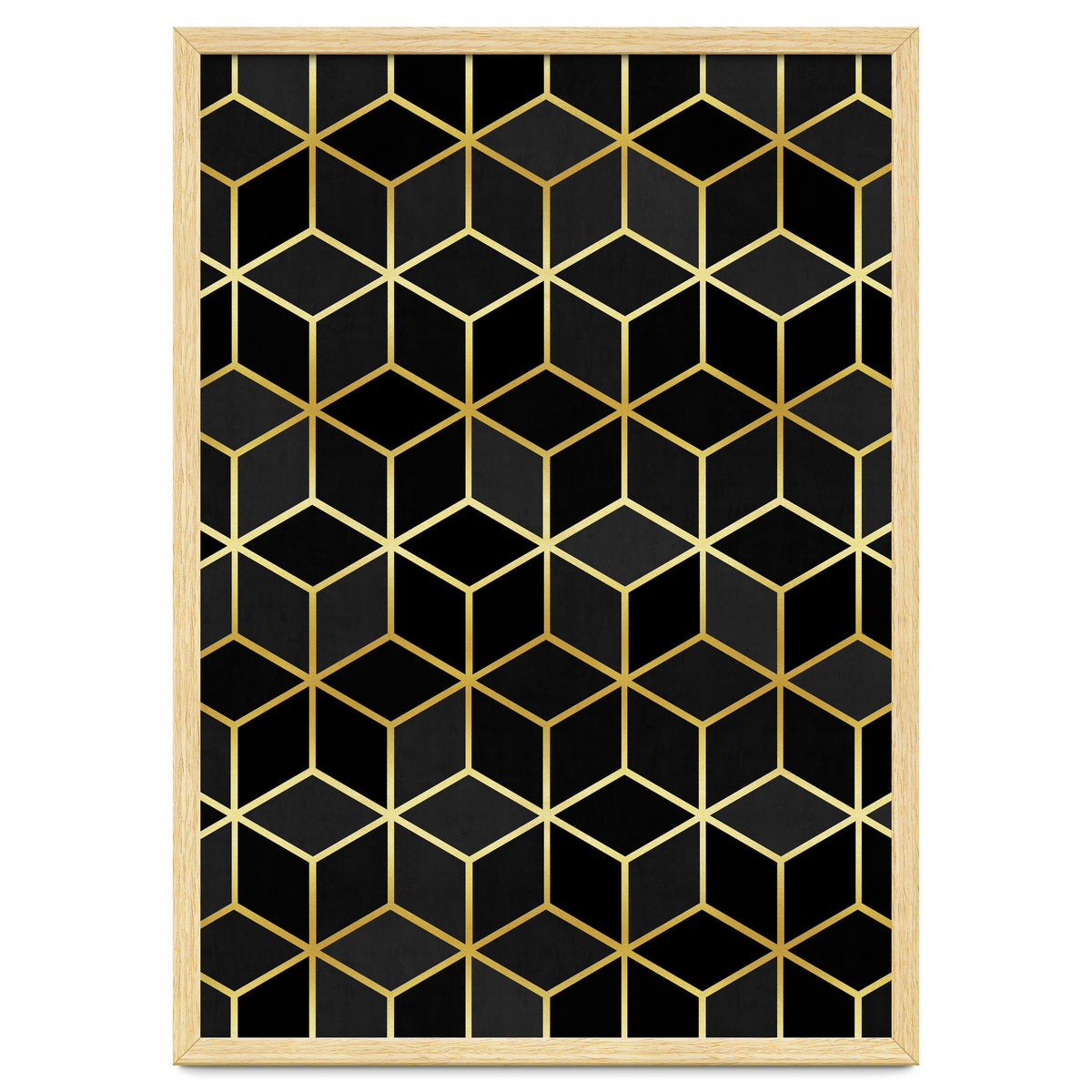 Colorful and golden pattern IV