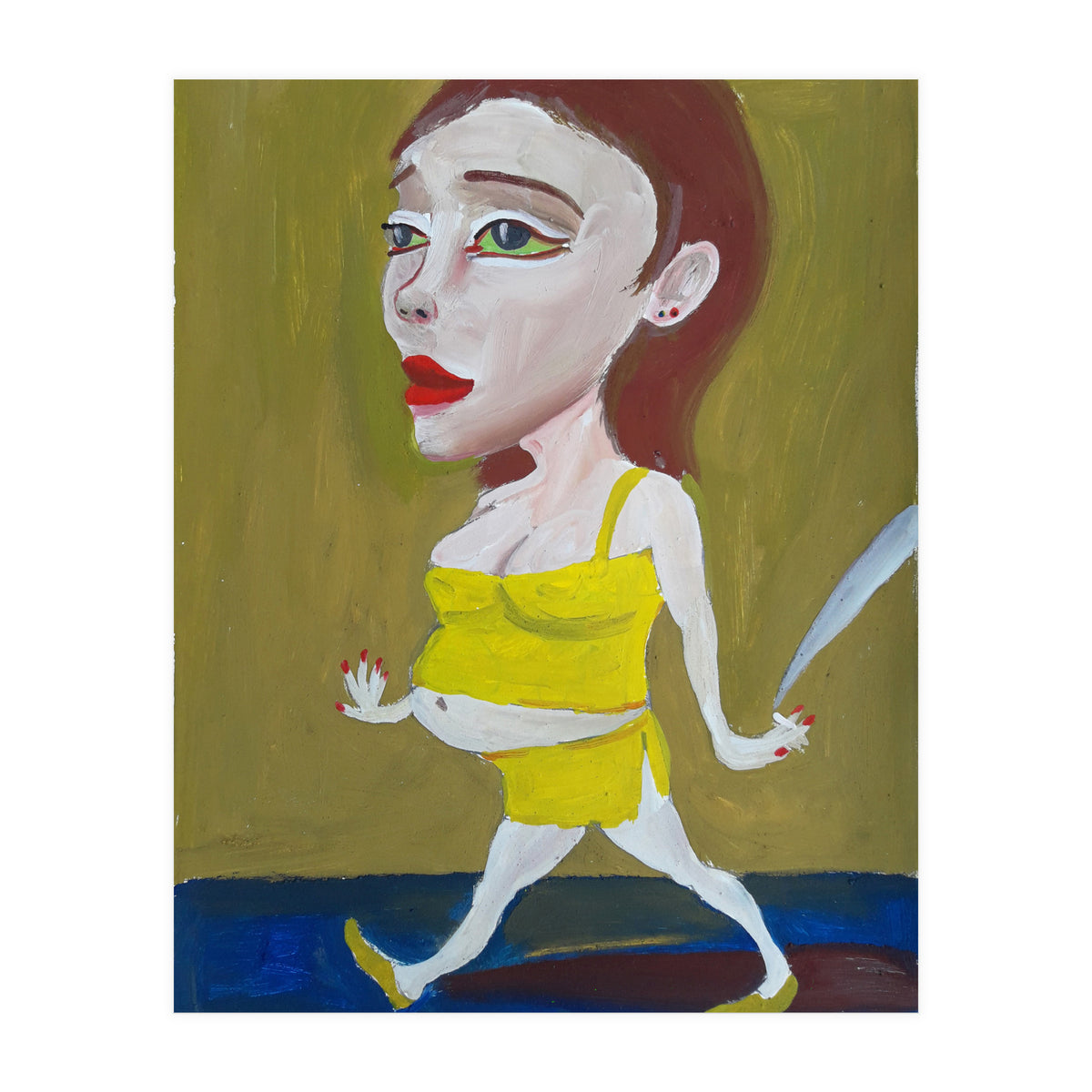 Walking girl 3 (Print Only)