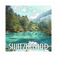 Blausee Naturpark, Switzerland. (Print Only)