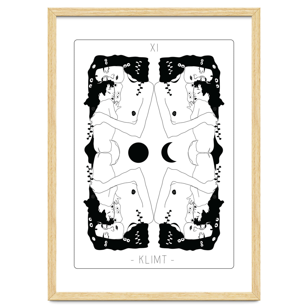 Klimt Tarot Card