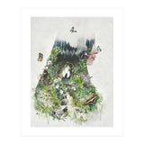 Cat in the Garden (Print Only) thumbnail