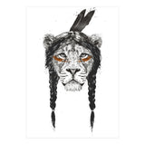 Warrior Lion (Print Only) thumbnail
