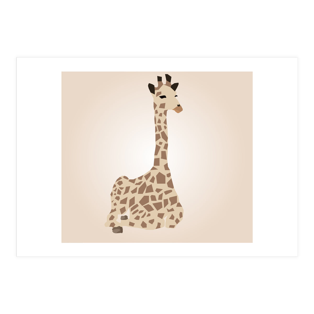 Giraffe Art (Print Only)