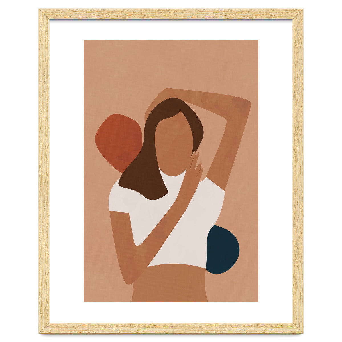 Boho Woman EarthyTones