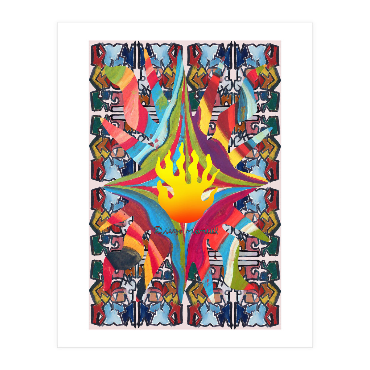 Fuego Y Graffiti 49 (Print Only)