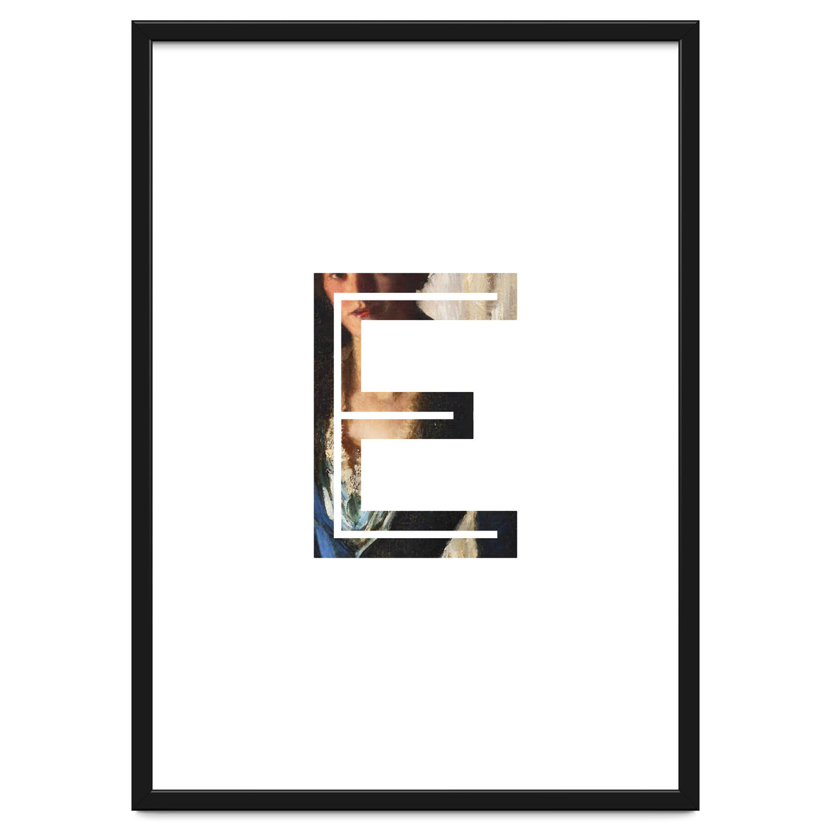 Letter E - (Impress)